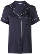 Peserico Short-sleeved Shirt - Blue