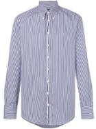 Dsquared2 Striped Long Sleeve Shirt - Blue
