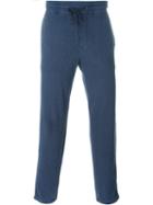 James Perse Drawstring Track Pants, Men's, Size: 0, Blue, Supima Cotton
