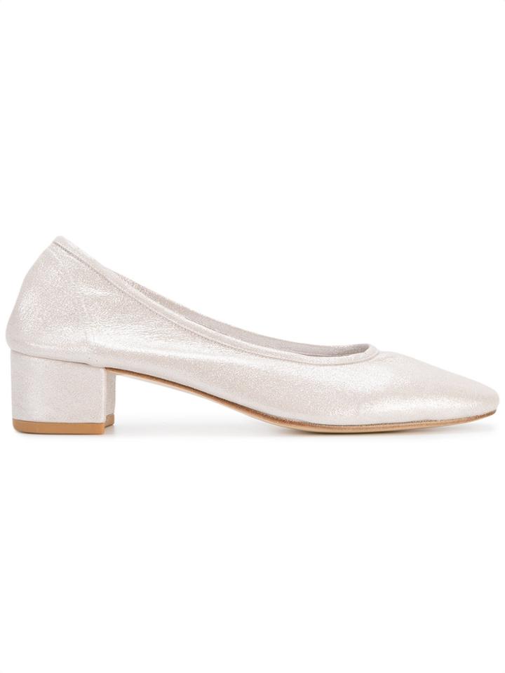 Maryam Nassir Zadeh Silver Roberta Pumps - Metallic