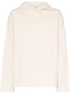 Our Legacy Long-sleeve Drawstring Hoodie - White