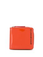 Mm6 Maison Margiela Compact Zipped Wallet - Orange