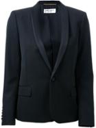 Saint Laurent Tuxedo Jacket, Women's, Size: 38, Black, Virgin Wool