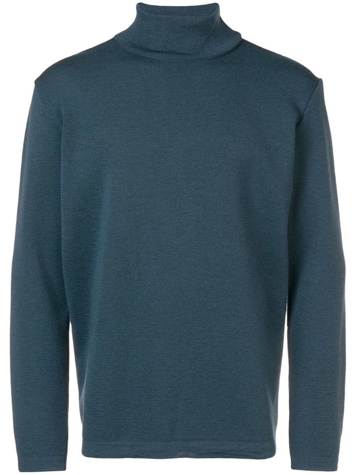S.n.s. Herning Roll Neck Jumper - Blue