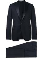 Tagliatore Two Piece Dinner Suit, Men's, Size: 50, Blue, Acetate/viscose/virgin Wool
