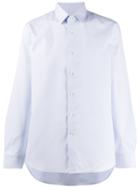 Canali Classic Button-front Shirt - Blue