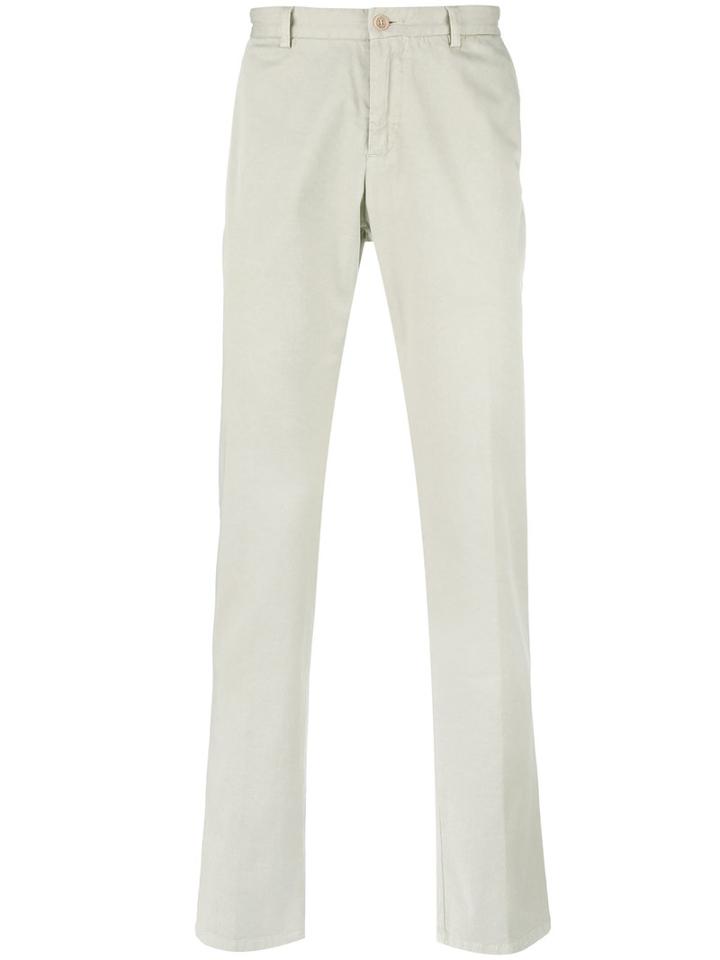 Etro - Classic Chinos - Men - Cotton/spandex/elastane - 52, Nude/neutrals, Cotton/spandex/elastane