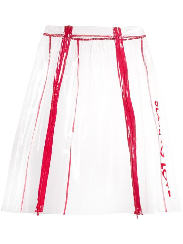 Each X Other Contrast Flared Mini Skirt