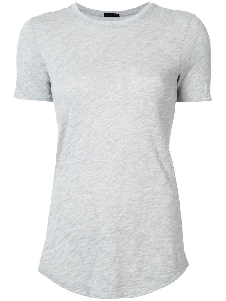 Atm Anthony Thomas Melillo Plain T-shirt, Women's, Size: Large, Grey, Cotton/polyester