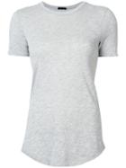 Atm Anthony Thomas Melillo Plain T-shirt, Women's, Size: Large, Grey, Cotton/polyester