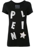 Philipp Plein - Printed T-shirt - Women - Cotton - L, Black, Cotton