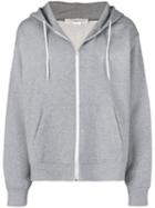 Golden Goose Contrast Logo Hoodie - Grey