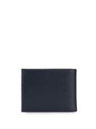 Emporio Armani Embossed Logo Wallet - Blue