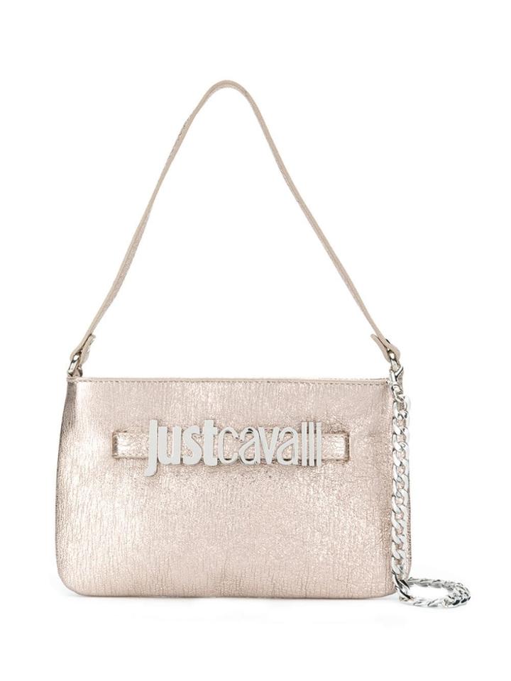 Just Cavalli Rose Gold Tote Bag - Neutrals