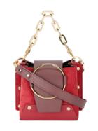 Yuzefi - Delila Mini Bucket Bag - Women - Leather/suede/metal - One Size, Red, Leather/suede/metal