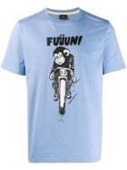 Ps Paul Smith Fuuun! T-shirt - Blue