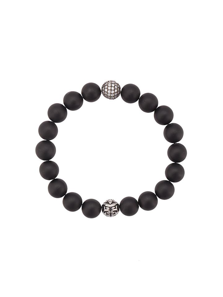Nialaya Jewelry Beaded Wristband - Blue