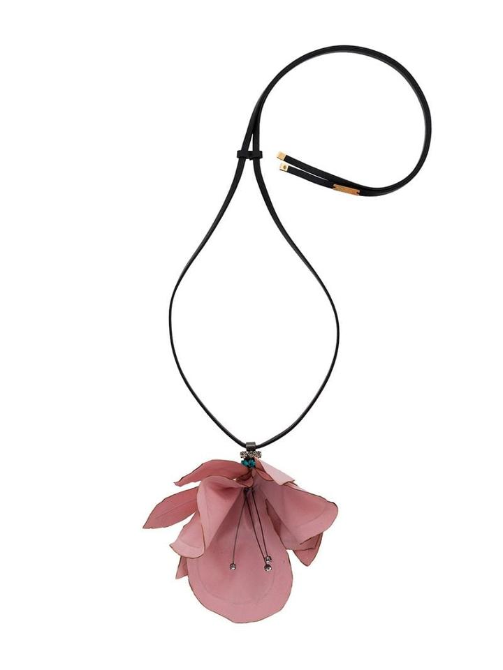 Marni Flower Necklace - Pink