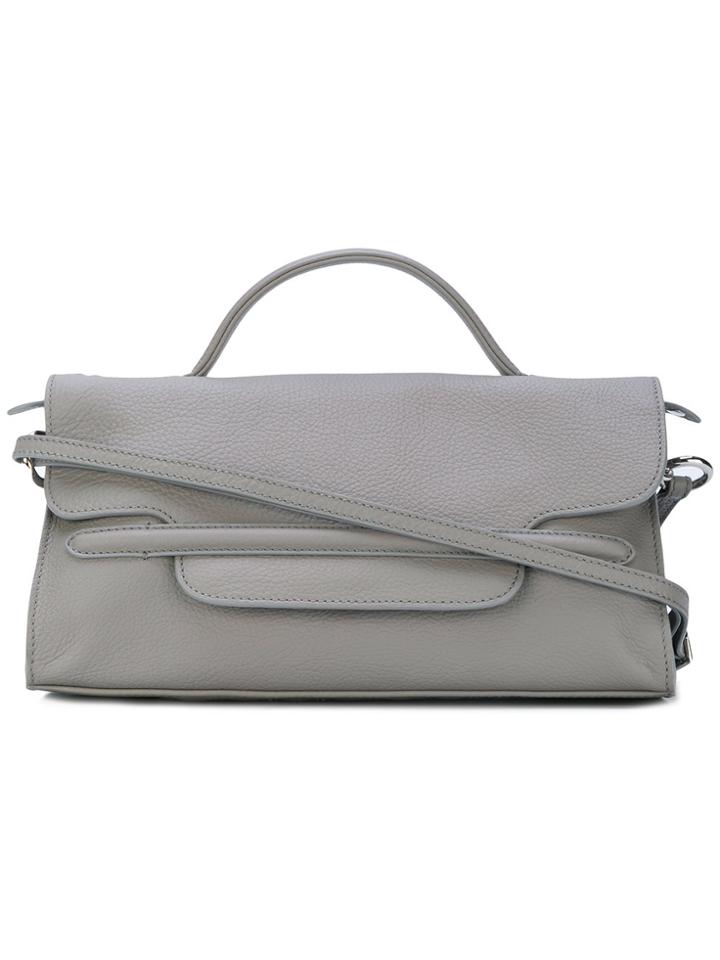 Zanellato Small Nina Shoulder Bag - Grey