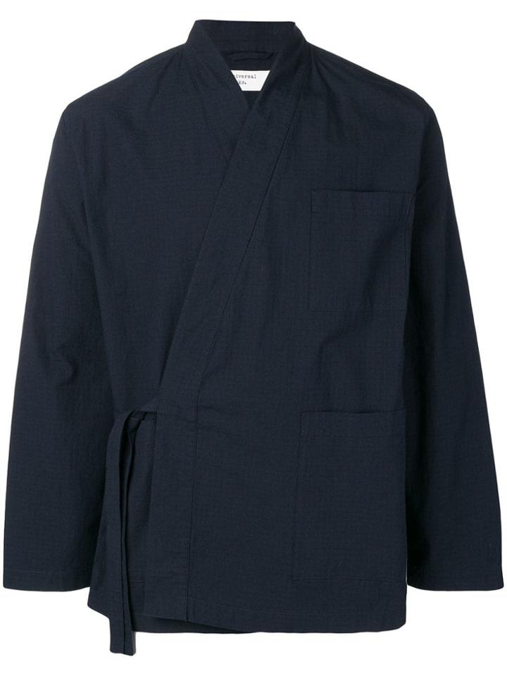 Universal Works Kimono-style Jacket - Blue
