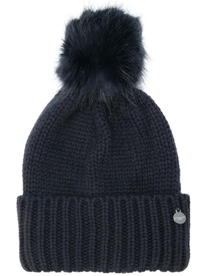 Urbancode Pom Pom Beanie - Blue