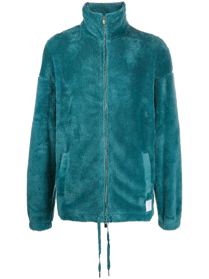 Jordan Zip-front Fleece Sweatshirt - Blue