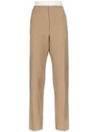 Loewe High-waist Tuxedo Trousers - Neutrals