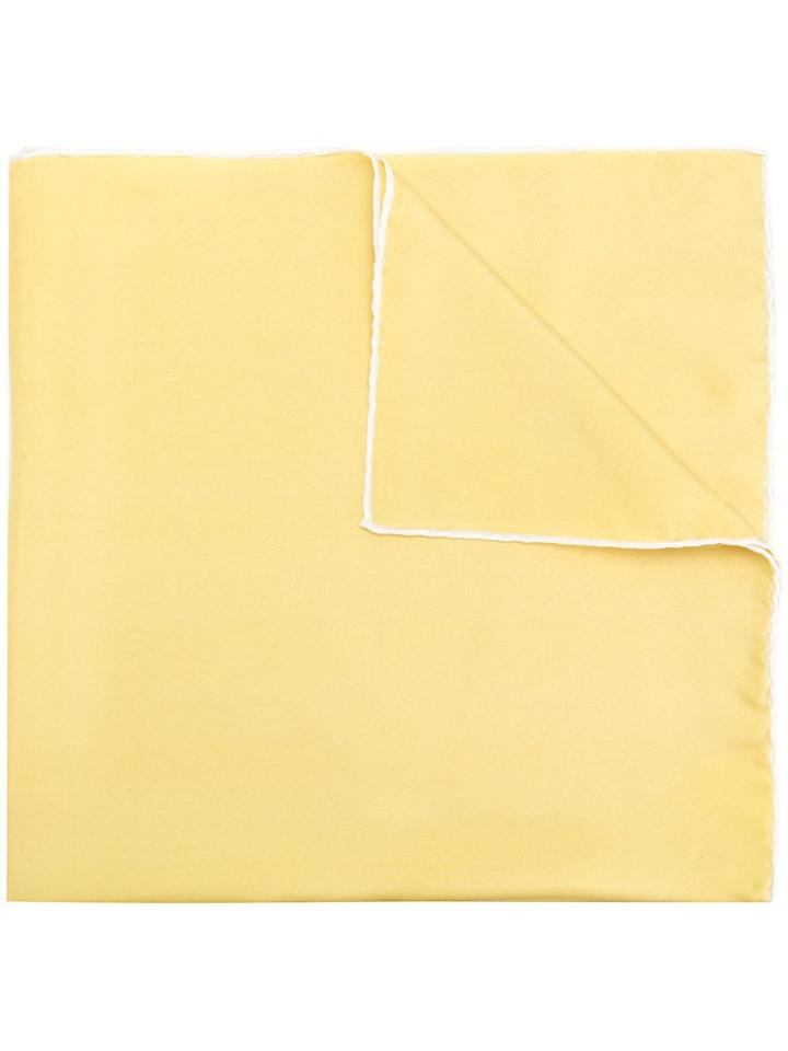 Holland & Holland Finished Edge Scarf - Yellow