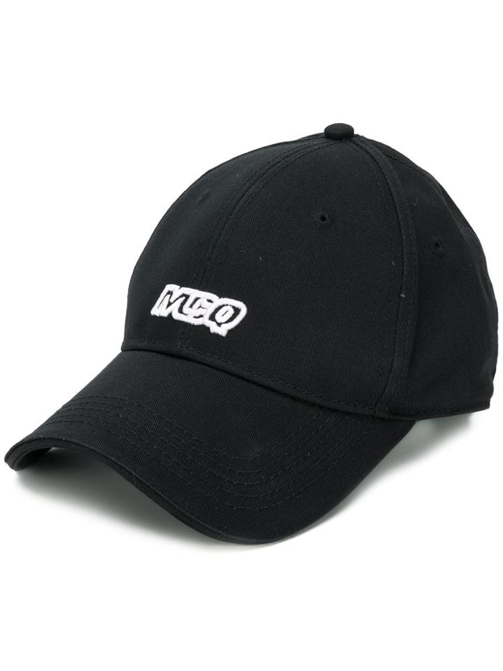 Mcq Alexander Mcqueen Snapback Baseball Cap - Black