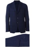 Tagliatore 'montecarlo' Plaid Two Piece Suit
