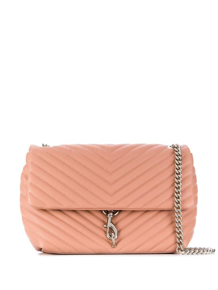 Rebecca Minkoff Edie Flap Shoulder Bag - Pink