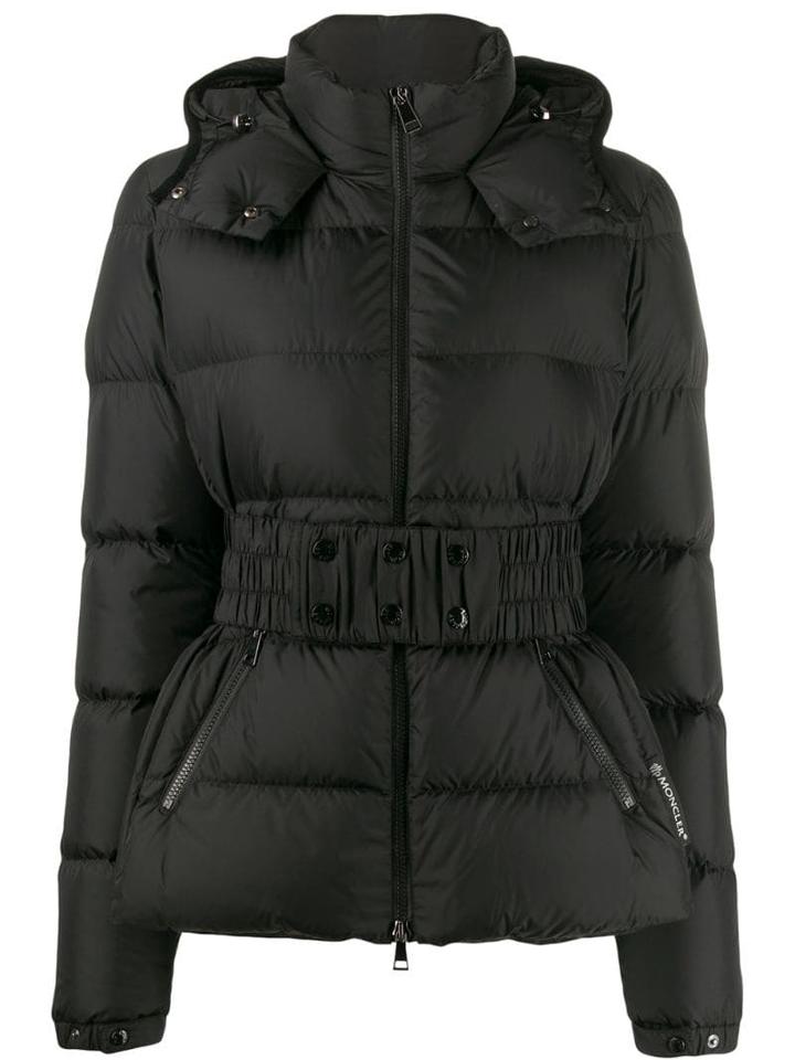 Moncler Don Belted Short Jacket - Black