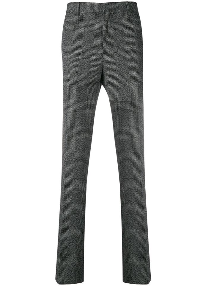 Calvin Klein 205w39nyc Check Trousers - Black