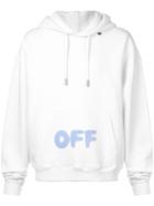 Off-white Blurred Logo Print Hoodie