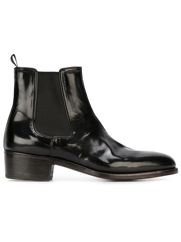 Premiata Distressed Chelsea Boots