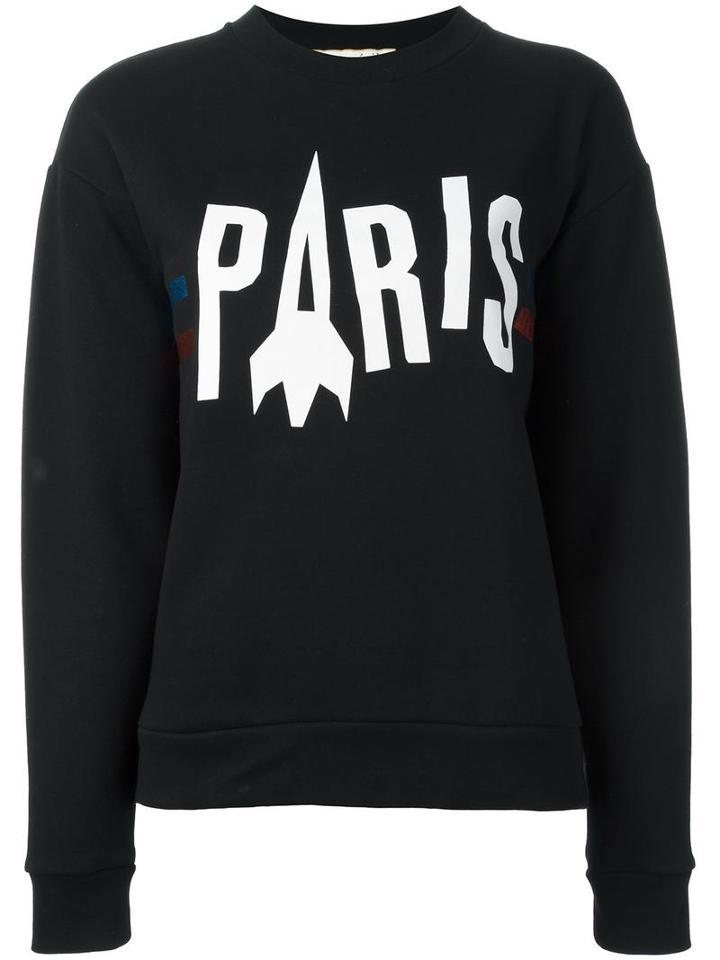 Être Cécile 'paris' Sweatshirt, Women's, Size: Small, Black, Cotton