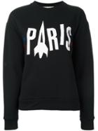 Être Cécile 'paris' Sweatshirt, Women's, Size: Small, Black, Cotton
