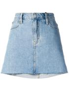 Calvin Klein Jeans Short Denim Skirt - Blue