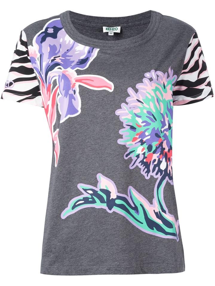 Kenzo Floral Print T-shirt