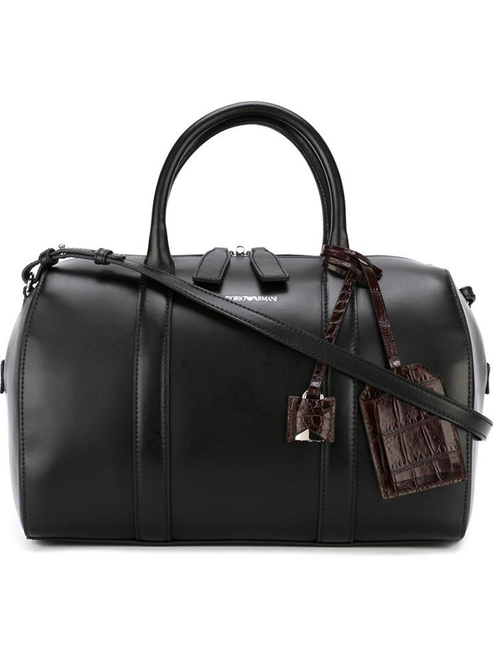 Emporio Armani Tag Tote Bag