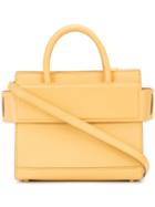 Givenchy - Small 'horizon' Shoulder Bag - Women - Calf Leather - One Size, Women's, Yellow/orange, Calf Leather