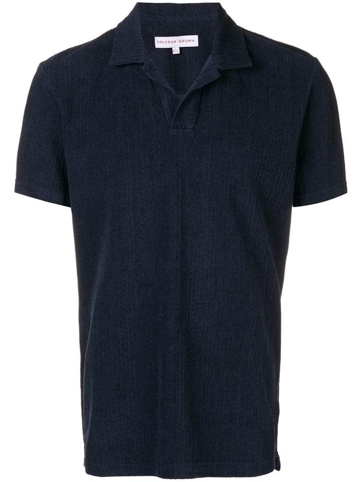 Orlebar Brown Basic Polo Shirt - Blue