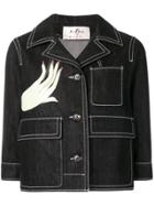 Marni Hand Print Jacket - Black