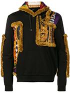 Versace Baroque Panel Hoodie - Black