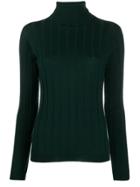 Sofie D'hoore Turtle-neck Fitted Sweater - Green