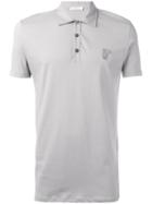 Versace Collection Classic Polo Shirt, Men's, Size: Xl, Nude/neutrals, Cotton