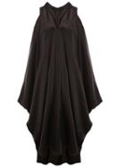 Massada Draped Cocoon Dress