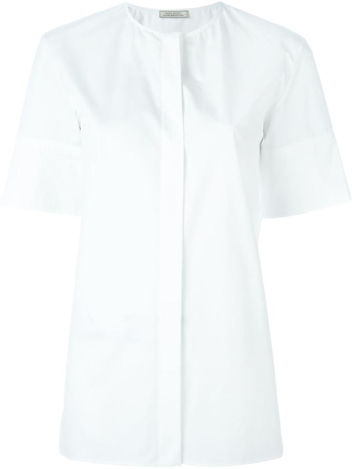 Nina Ricci Wide Sleeves Blouse