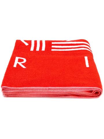 Kenzo K Sport Logo Beach Towel - Red