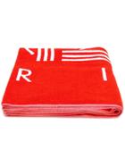 Kenzo K Sport Logo Beach Towel - Red